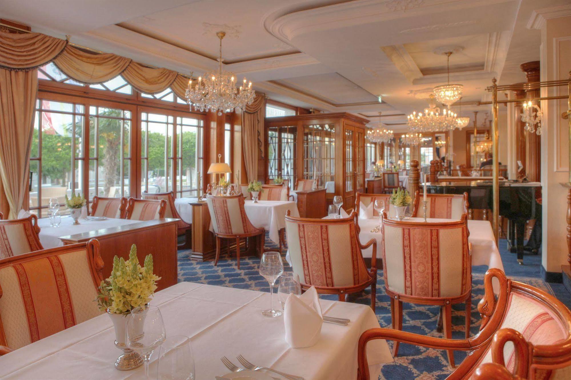 SEETELHOTEL Ahlbecker Hof Heringsdorf  Exteriör bild The restaurant