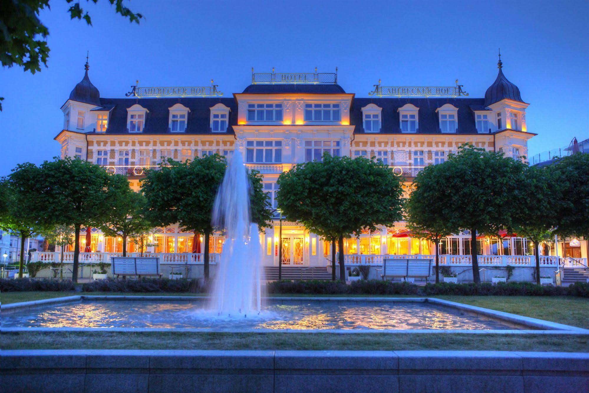 SEETELHOTEL Ahlbecker Hof Heringsdorf  Exteriör bild Grand Hotel